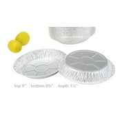 9" Disposable Aluminum Foil Pie Pan - Extra Deep - #940