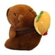 thumbnail image 2 of Llavero de carpincho de peluche coleccionable para habitación infantil. bolsa de hamburguesa, 2 of 9
