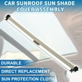 thumbnail image 2 of Conjunto de cubierta de sombra de techo solar para automóvil Unique Bargains No.3C8877307D para VW Passat CC 2009-2012 Plástico Beige, 2 of 6