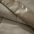 thumbnail image 7 of King Down Alternative Blanket with Satin Trim, Soft Lightweight Bed Blanket For All Season, Breathable Blanket for Home, Brown, 7 of 7