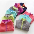 thumbnail image 2 of Chaqueta polar de primavera 2023 nueva chaqueta de terciopelo de doble cara para niños, niños y niñas, abrigos de varios colores, 2 of 5