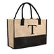 thumbnail image 2 of Bolsa de compras ecológico de yute con costura de de lino impermeable (T) Likrtyny Para Estrenar, 2 of 9