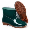 thumbnail image 4 of Chaussures de Pluie pour Femme à Talon Bas à Boucle, Bout Rond, Bottes Élégantes pour Temps Humide, 4 of 6