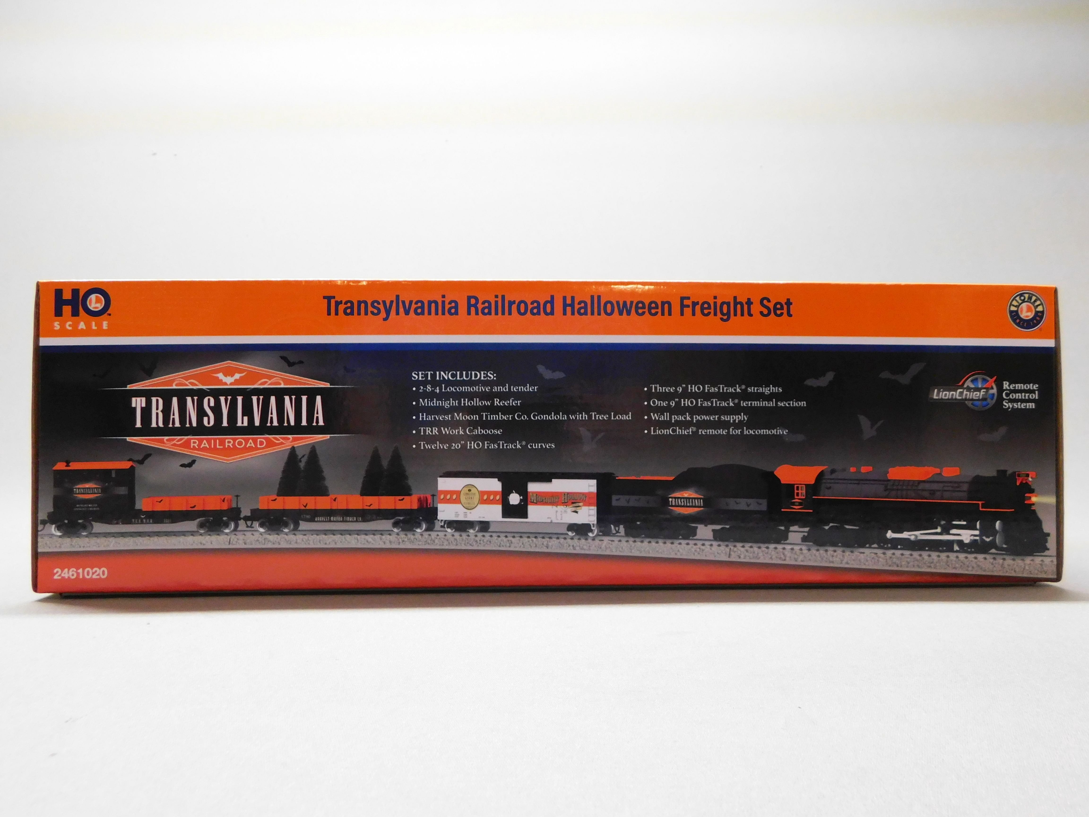 LIONEL HO SCALE TRANSYLVANIA RAILROAD FREIGHT TRAIN STEAM SET 2461020