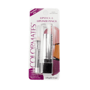 Lipstick & Lipliner Set - Dark Pink Frost