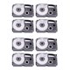 thumbnail image 1 of Paquete de 8 12mm Negro En la Etiqueta Blanca Fabricante de Etiqueta de la Cinta Compatible con KL1500 KL2000 KL7000, 1 of 8