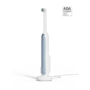 quip Electric Toothbrush, Rev Oscillating, Rechargeable, Compact Head, Adult, Blue Mist