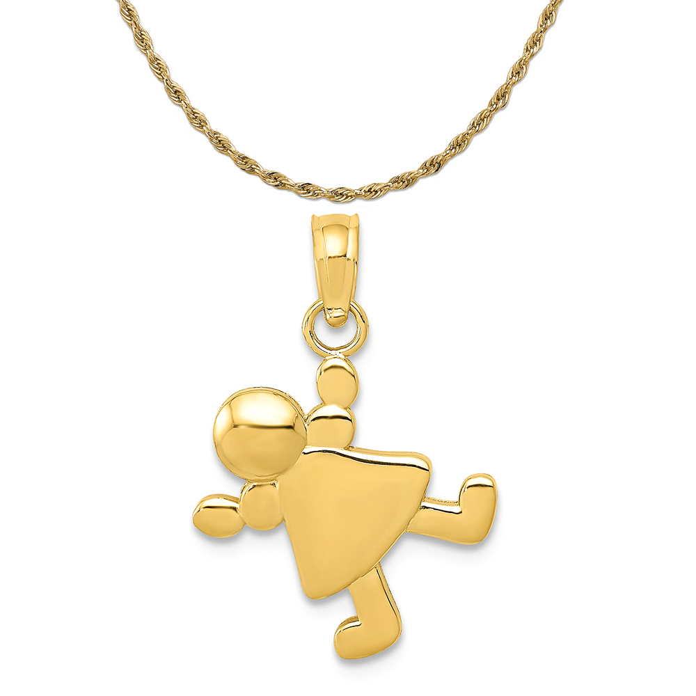 10K Yellow Gold Lightweight Rope Chain 