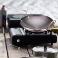 thumbnail image 2 of serony Stainless Steel Wok Pot Stockpot Stewpot Skillet Kitchenware for Outdoor 9cinch, 2 of 9