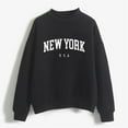 thumbnail image 2 of Rvkxad Women Sweatshirt Long Sleeve Fashion Lightweight New York Shirts 2024 Trendy Fall Outfits Crewneck Comfy Pullover Tops Casual Loose Sweatshirts Winter Dressy Fall Clothes, 2 of 4