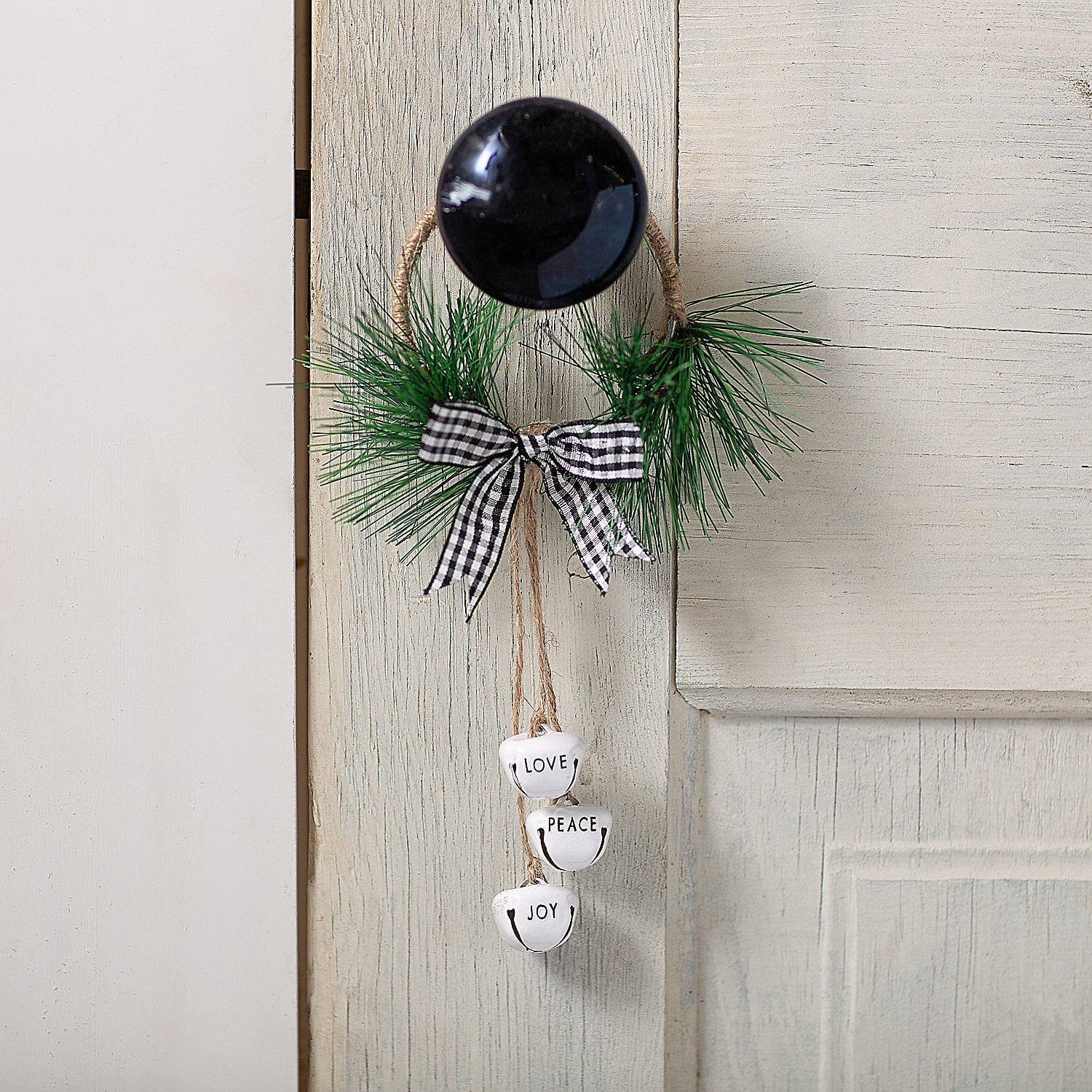 Christmas Jingle Bell Door Hanger Craft Kit - Makes 6, Craft Kits, Christmas, 6 Pieces