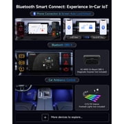 ATOTO Carplay Ai Box Gen2 AI Smart Box Android Auto Wireless Adapter with Dual Bluetooth &WiFi 3-in-1 Video Box Netflix-YouTube for OEM Wired CarPlay Android Auto Stereo 4GB+32GB (Black)