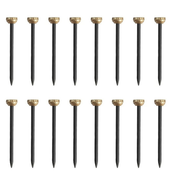 KONTONTY Home Picture Hanging Nails, Black, for Lightweight Objects, 60Pcs
