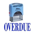 thumbnail image 1 of OVERDUE Self Inking Rubber Stamp Custom Shiny Office Stationary Stamp, 1 of 1