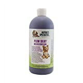 Nature s Specialties Nature s Specialties Puppy Friendly Conditioning Dog Shampoo for Pets Concentrate 24 1 Made in USA Plum Silky 32oz Walmart