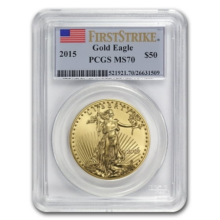 2015 1 oz Gold American Eagle MS-70 PCGS (FS)