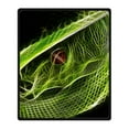 thumbnail image 3 of CADecor Snake Blanket Fleece Throw Blanket for Sofa or Bed 58x80 inches, 3 of 3
