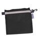 thumbnail image 2 of Bolsa pequeña utilitaria, bolsa pequeña con mosquetón, portátil para lápices, de almacenamiento multiusos para teléfono móvil, billetera, senderismo. negro, 2 of 8