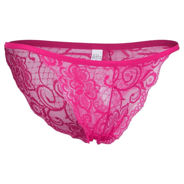 Mujeres s de encaje transparente Ropa interior de mujer Bragas Calzoncillos Calzoncillos de lencería Rosa Sunnimix Ropa interior de los escritos de las mujeres