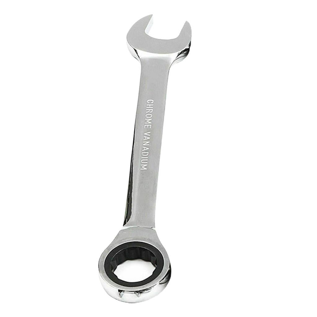 1pc Metric Ratchet Wrench Gear Spanner Mirror Polishing Maintain Tools 11mm 