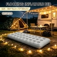 thumbnail image 2 of SOTOS Twin Air Mattress Blow Up Bed, 12 inch Air Bed, Portable Inflatable Mattress for Guests Camping Home, 2 of 9