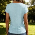 thumbnail image 7 of Women's Short Sleeve Mesh Base Layer Top in Assorted Colors for Active Wear, 7 of 7