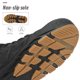 thumbnail image 2 of Ndcxsfigh Zapatos Algodón para Hombre Botas Senderismo Cálidas Felpa Cómodas Impermeables (42 Negro), 2 of 9