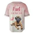 thumbnail image 2 of Every Fart is Love Note Mastiff Guilty Face Happy Valentine's All Over Print 3D Baseball Shirt Mastiffs Dog Lover Gifts Idea Softball Sport - 01016, 2 of 6