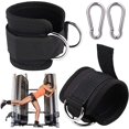 thumbnail image 3 of Anillo de pie para fitness Hebilla de tobillo Entrenador de músculos de piernas Entrenamiento de cadera Gancho de correa para piernas Marco de pórtico para piernas Cuerda de tracción Accesorios, 3 of 5