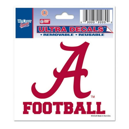 NCAA - Alabama Crimson Tide 3x4 Football Decal