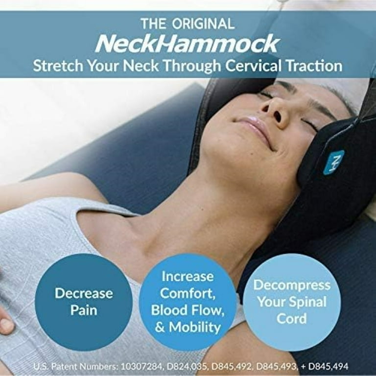 The Neck Hammock Portable Cervical Traction for Quick Neck stretcher strap Effective Neck Pain Tension Relief