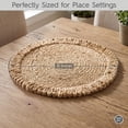 thumbnail image 3 of Better Homes & Gardens Jute Flower Design Placemat, 15 in Round, 1 Placemat, 3 of 11