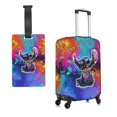 thumbnail image 1 of Anime Cartoon Stitch (8) Travel Suitcase Protector Elastic Washable Protective Baggage Covers With Concealed Zipper For 22-24 Inch Suitcase - M, 1 of 5