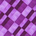 thumbnail image 1 of Ahgly Company Machine Washable Indoor Square Transitional Heliotrope Purple Area Rugs, 7' Square, 1 of 7