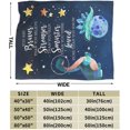 thumbnail image 6 of Dinosaur Blanket Cute Dinosaur Throw Blanket Wild Animals Stuff Plush Blanket Fleece for Girls Boys Super Soft Warm Cozy Dino Flannel for Couch Bed Sofa Gifts for Kids Teens Adults 80"x60", 6 of 6