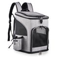 thumbnail image 1 of Pet Carrier Backpack for Large Small Cats and Dogs Puppies Safety Features and Cushion Back, 1 of 8