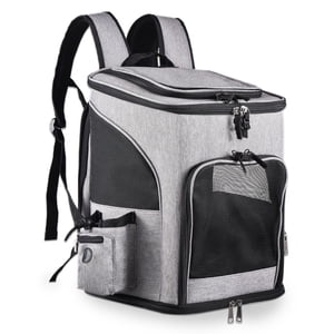 Amdohai Pet Carrier Backpack for Large Small Cats and Dogs Puppies Safety Features and Cushion