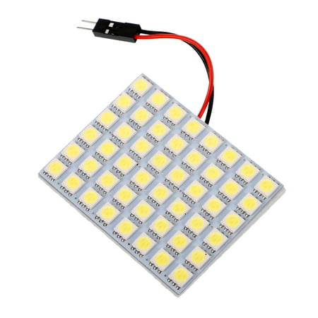 

Nishuna Car Interior LED Light Panel Car Interior Light Accessory Reading Light Automotive Ceiling Light(48-LED)