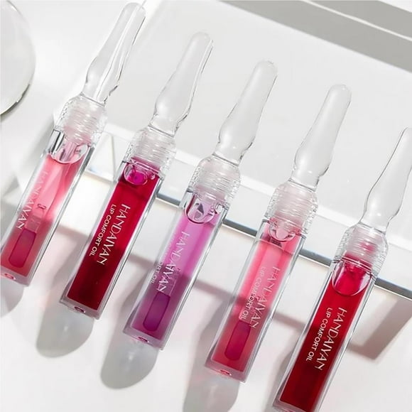 Lip Enhancer Moisturizing Hydrating Lip Oil Transparent Lip Gloss Lip Oil Lip Care