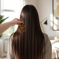thumbnail image 5 of Unique Bargains 1 Pc Long Handle Hair Insert Comb Tortoiseshell Color Acetate Sheet, 5 of 6