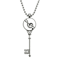 thumbnail image 1 of Piano Acústico alto Colgante Collar Vintage Llavero Plata Joyas Unbranded M, 1 of 3