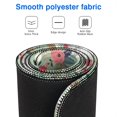 thumbnail image 3 of Long Mouse Pads for Desk,Maltese Dog and Flower Floral Desk Mats on Top Of Desks, Desk Mouse Pad Extra Large with 3mm Non-Slip Base and Stitched Edge for Gaming,Office,Work,Home 47.3"x23.6", 3 of 6
