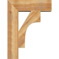thumbnail image 3 of Ekena Millwork 6"W x 24"D x 32"H Westlake Block Rough Sawn Bracket, Western Red Cedar, 3 of 25