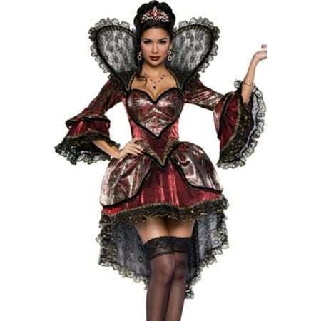 Wonderland Queen Costume 8046 In Character Costumes Red/Black