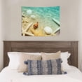 thumbnail image 5 of Bingfone Starfish And Seashell On The Beach Tapestry Wall Hanging Decor for Living Room Bedroom Dorm Classroom Office Decor 29x37 Inch, 5 of 8