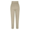 thumbnail image 5 of Gkeoshab Crz Yoga Leggings 2026 New Women's Slim-Fit Solid Yoga Leggings - Polyester Spandex Workout Pants for Running & Fitness Khaki XL, 5 of 8