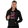 thumbnail image 3 of Brave Boyfriend Risk Life Couple Love Women Plus Size Graphic Pullover Hoodie Brisco Brands 2X, 3 of 4
