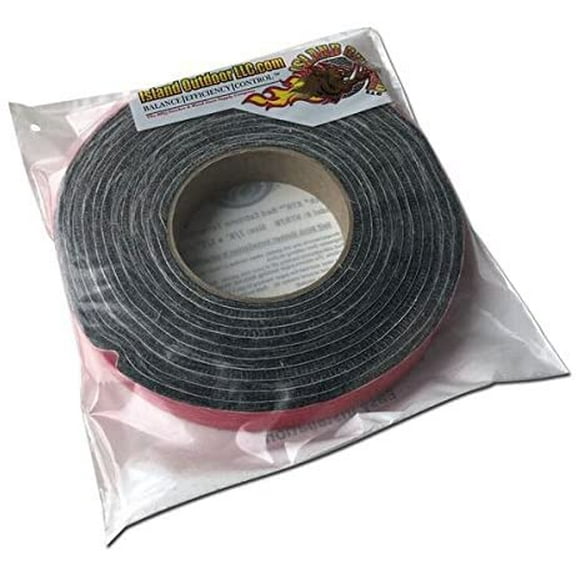 LavaLock XTR 1,000F Extreme Temp Resistance BBQ Gasket for Big Green Egg, Kamado BBQ Grill Smoker - Self Adhesive
