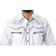 thumbnail image 1 of Camisa Vaquera Bordada Nevada, Gran Herradura, 1 of 5