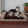 thumbnail image 5 of FurHaven Southwest Kilim Orthopedic Sofa Pet Bed for Dogs & Cats - Desert Brown, Jumbo, 5 of 13